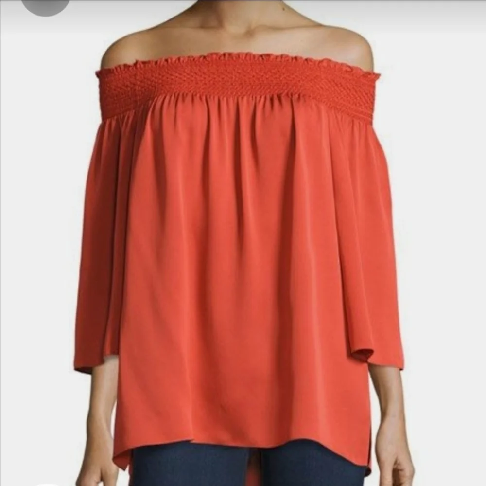 NWT Theory Elistaire off shoulder top size… - Picture 11 of 11
